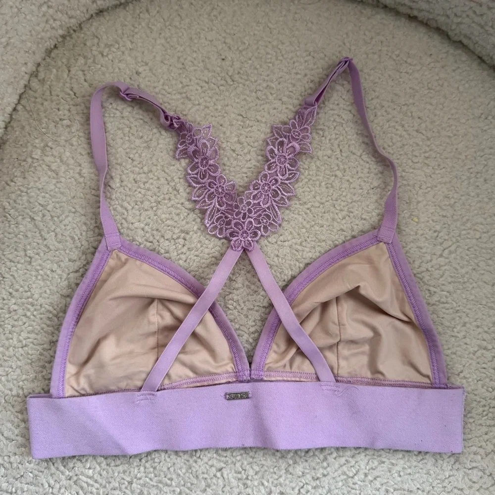 NWOT Pink Bralette | M | Purple - Picture 3 of 6